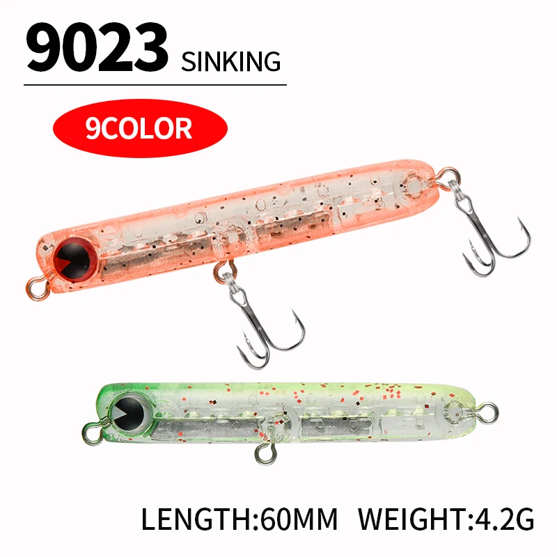 Fishing Lure Jerkbait - 6cm 4.8g Slow Sinking Pencil Fishing