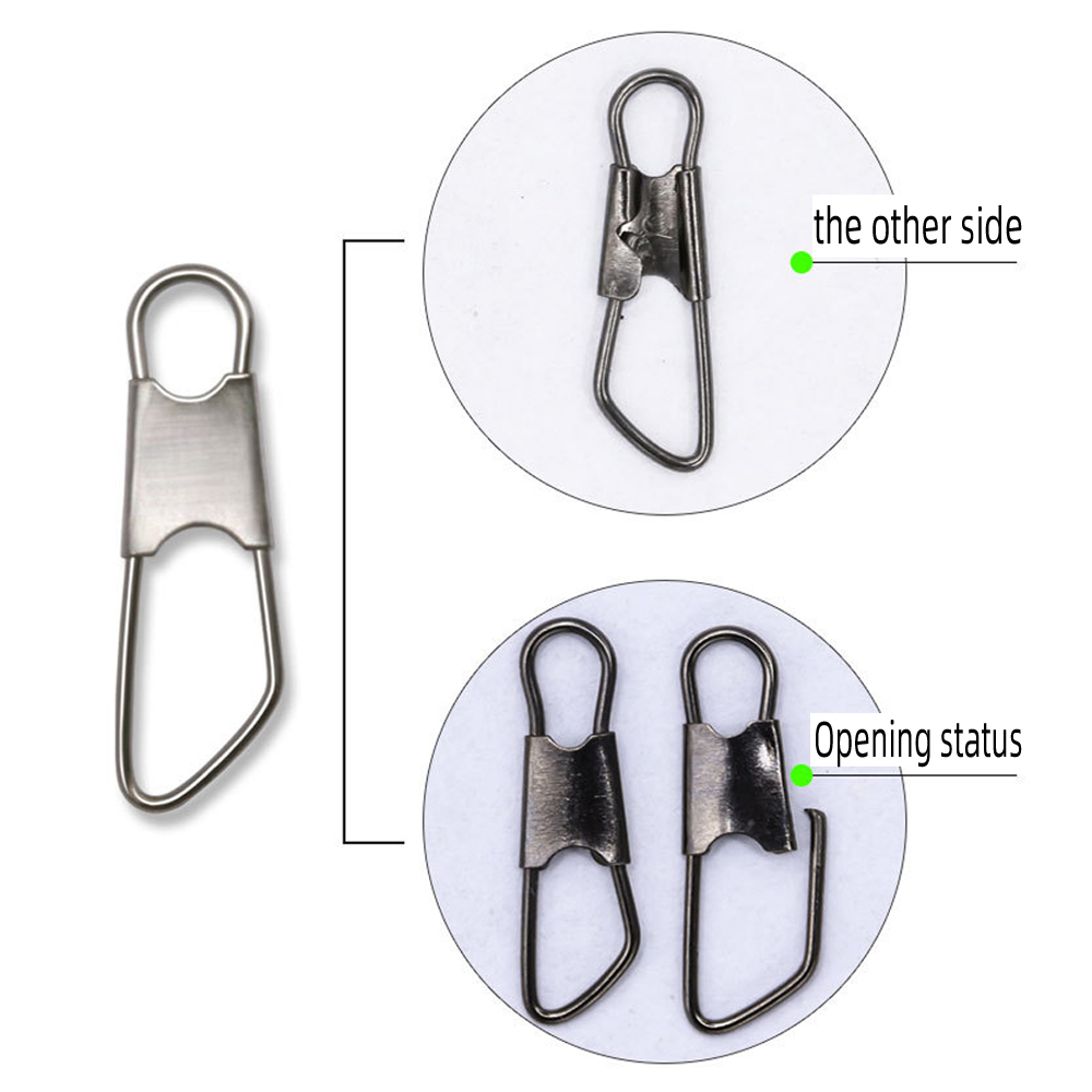 DNDYUJU 100pcs Carbon Steel Fi - Fishing Lure Accessories ulasan dan harga