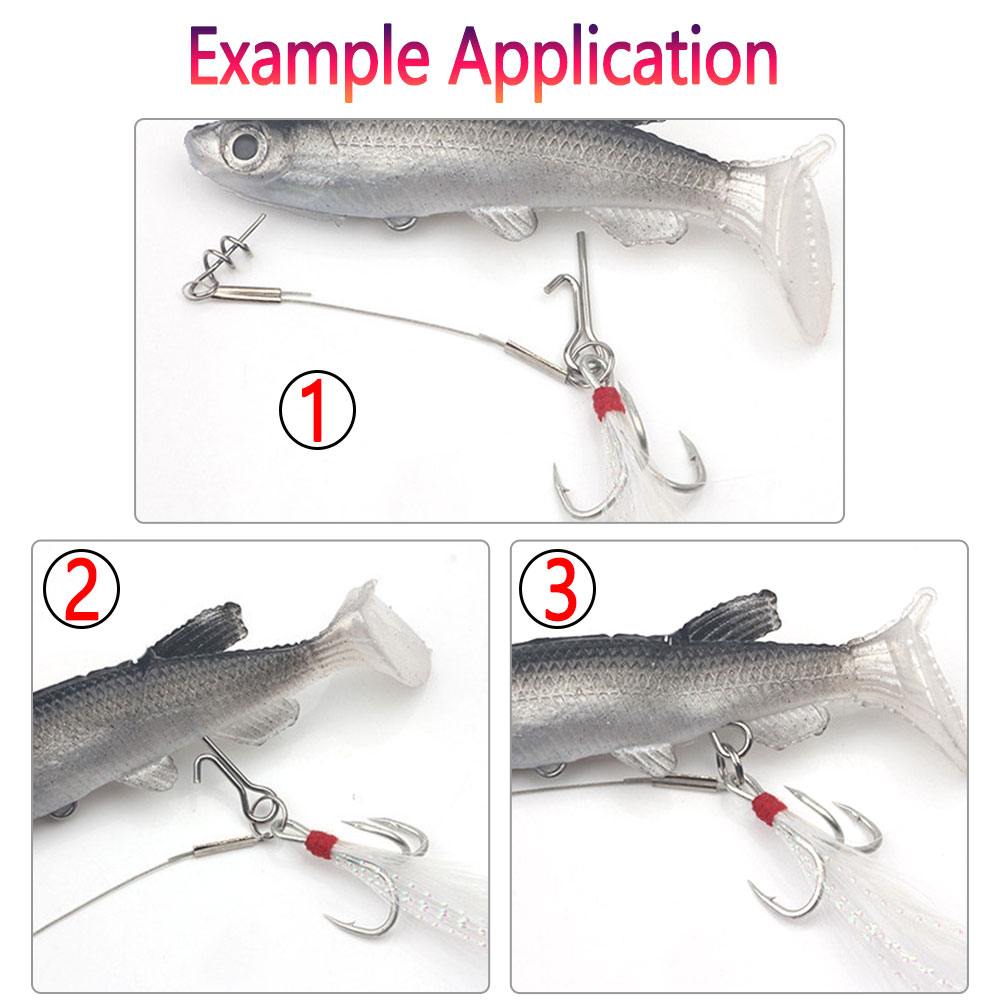 50/100pcs Fishing Bait Stinger - Fishing Lure Accessories ulasan dan harga