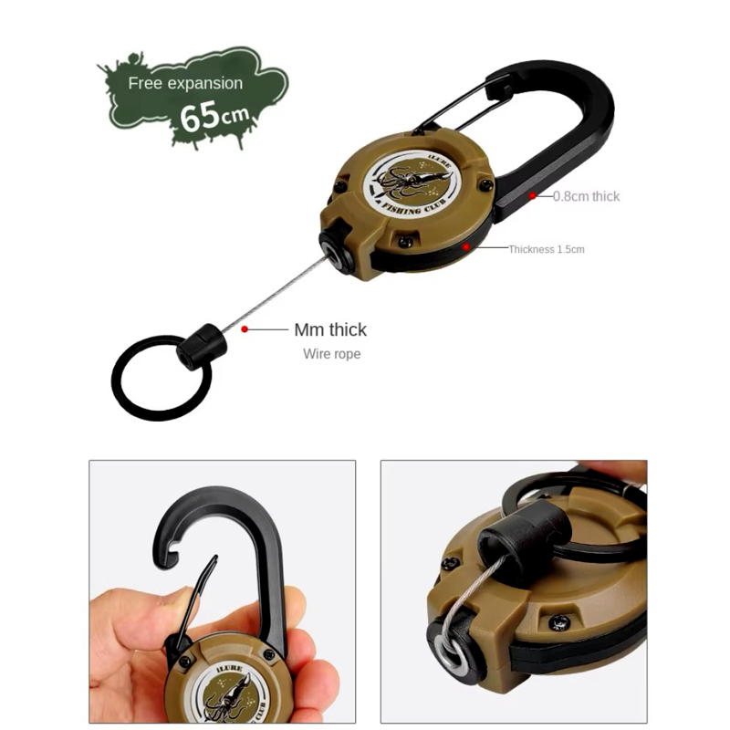 Squid Jig Hook Caps and Carabi - Fishing Lure Accessories ulasan dan harga