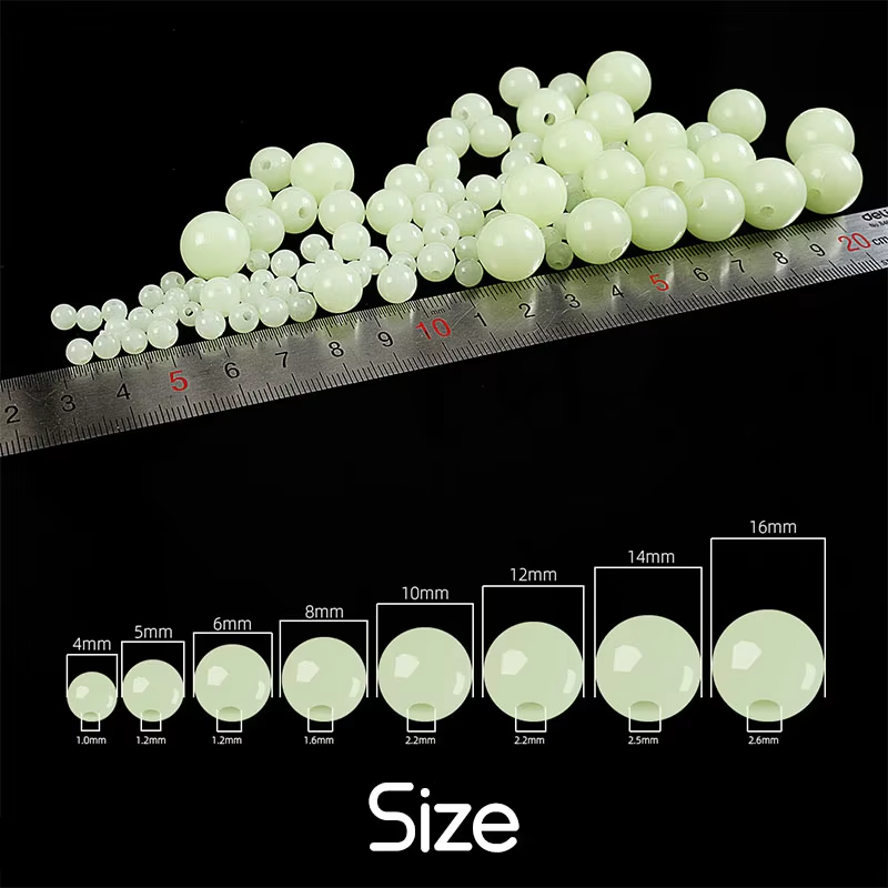 100pcs/bag Luminous Beads 4mm  - Fishing Lure Topwater ulasan dan harga