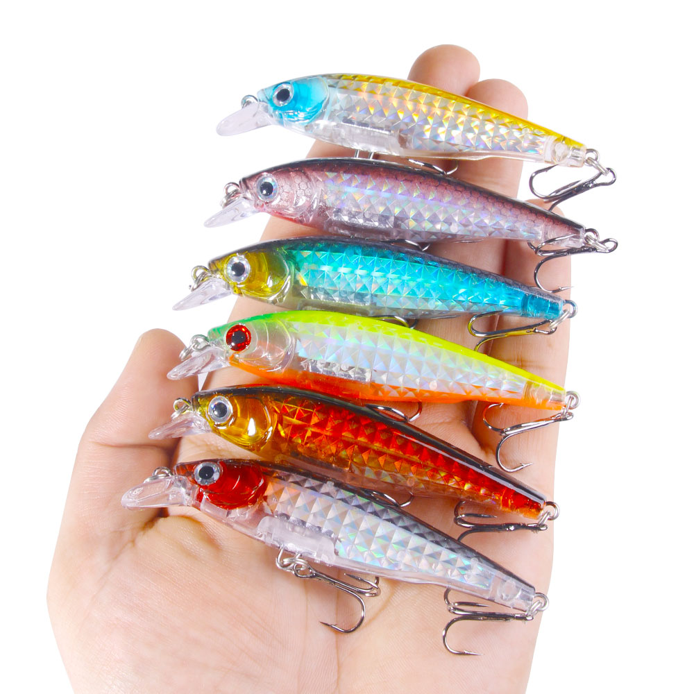 1pc Minnow fishing lure set 9c - Fishing Lure Jerkbait ulasan dan harga