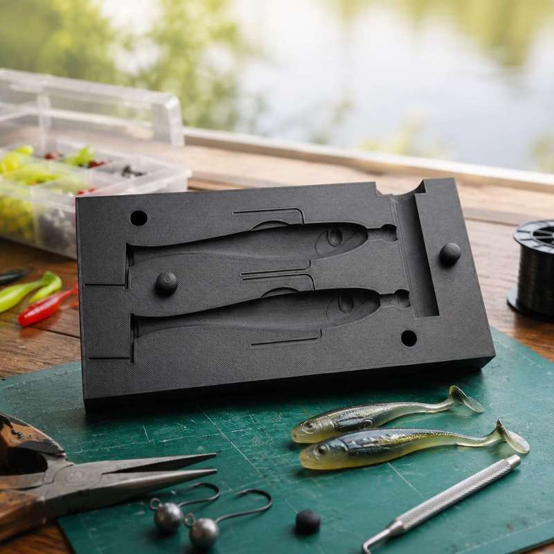 66mm Soft Bait Fishing Mold Ha - Fishing Lure Making Kit ulasan dan harga