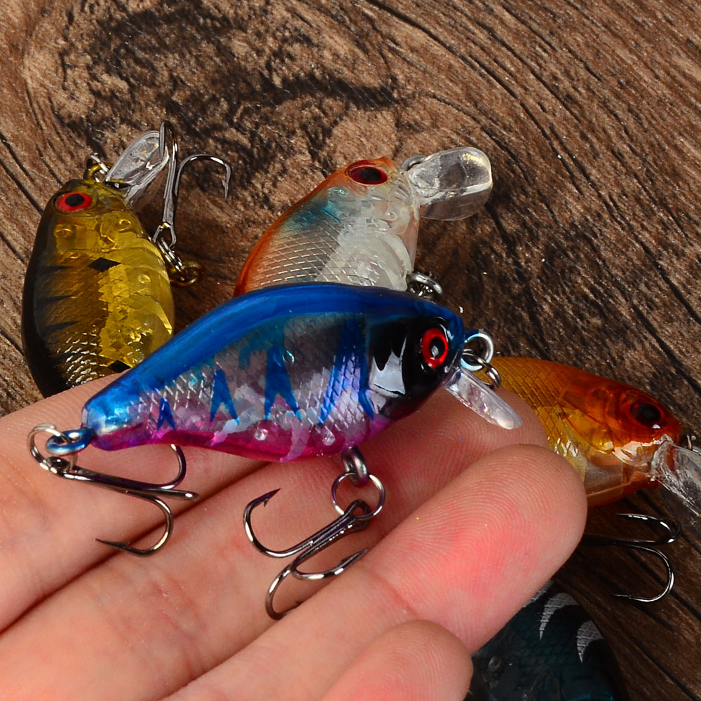 5pcs Floating Crankbaits Bait  - Fishing Lure Jerkbait ulasan dan harga