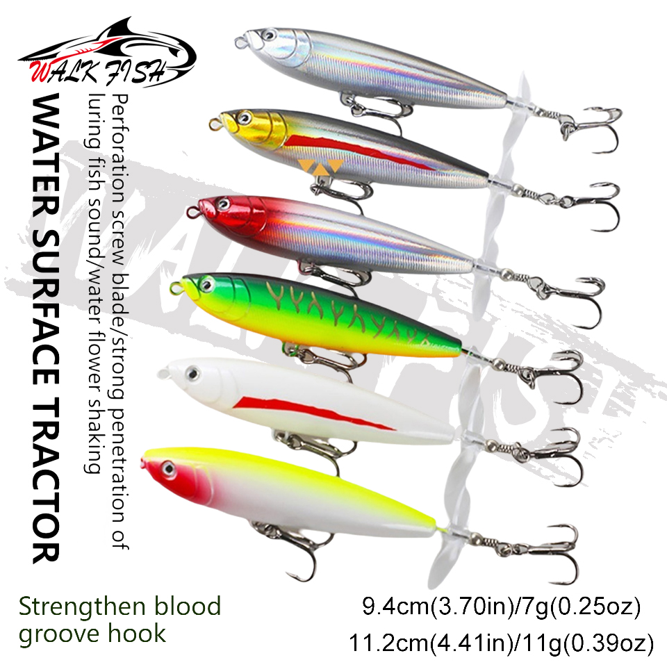 WALK FISH 7g/11g Pencil Bait S - Fishing Lure Topwater ulasan dan harga