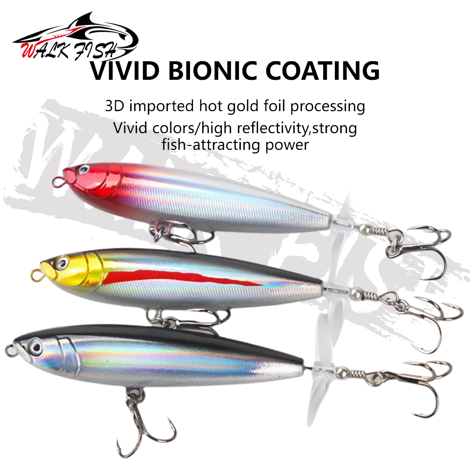 WALK FISH 7g/11g Pencil Bait S - Fishing Lure Topwater ulasan dan harga