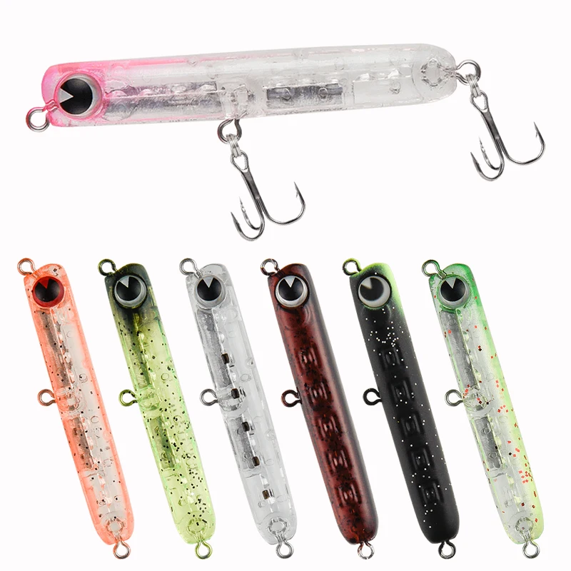 6cm 4.8g Slow Sinking Pencil F - Fishing Lure Jerkbait ulasan dan harga