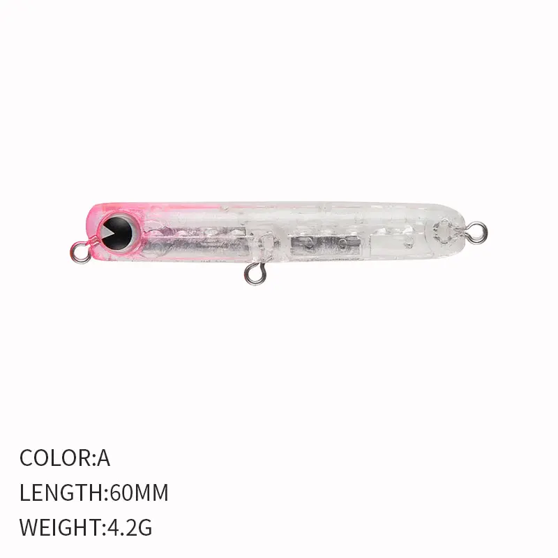 6cm 4.8g Slow Sinking Pencil F - Fishing Lure Jerkbait ulasan dan harga