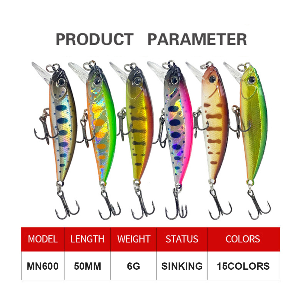 5cm 6g Fishing Lures Sinking M - Fishing Lure Jerkbait ulasan dan harga
