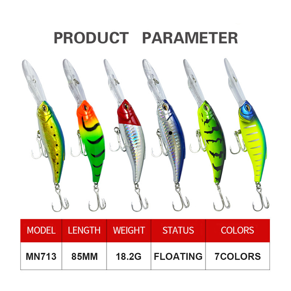 8.5cm 18.2g Fishing Lures Floa - Fishing Lure Jerkbait ulasan dan harga