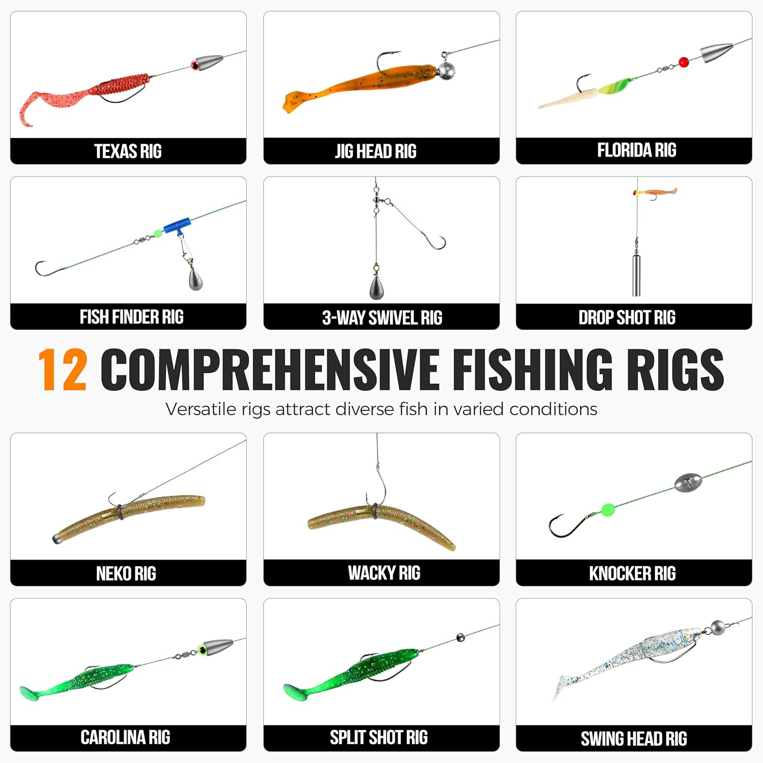 187pcs Fishing Accessories Kit - Fishing Lure Making Kit ulasan dan harga